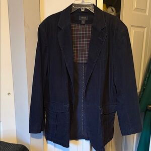 IZOD Black Corduroy Jacket